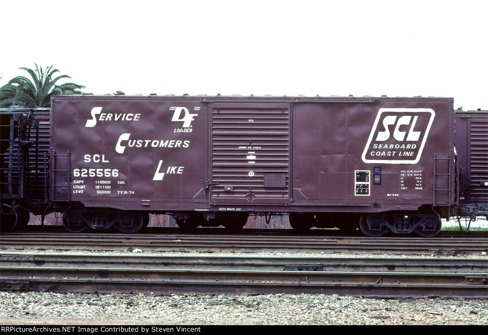 Seaboard Coast Line 40' box SCL #625556